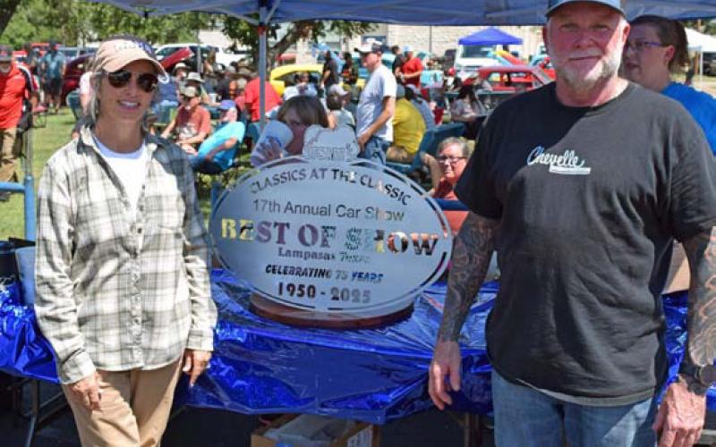 Best of Show went to Mary and Hooty Trant for their 1969 Chevelle. Mike Nichols | courtesy photo