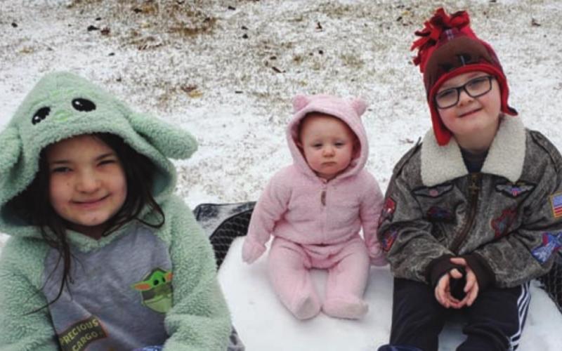 Kids love a good snow day