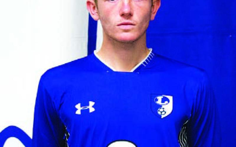 Name: John Keyes Class: Senior Sport: Soccer, Cross Country and Track Favorite Teacher or Coach: Mrs. Burnside Favorite Place in Lampasas: 580 Sports Complex One Person You Look Up To: My mom Main Goal This Season: Score a banger