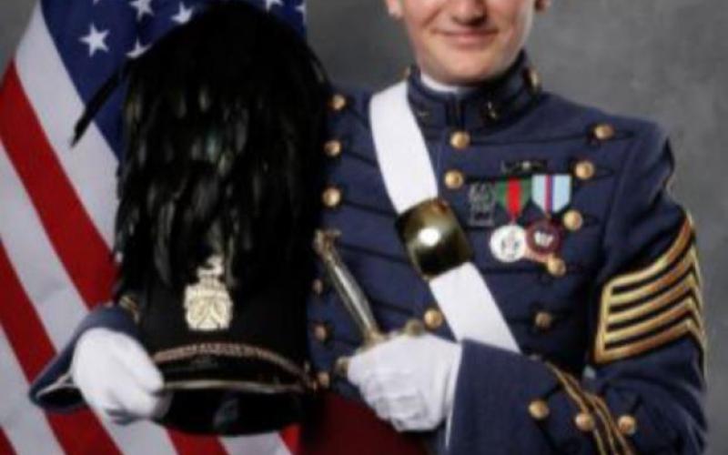 COURTESY PHOTO Cadet Angelea Lance of Lampasas is preparing for graduation in May.