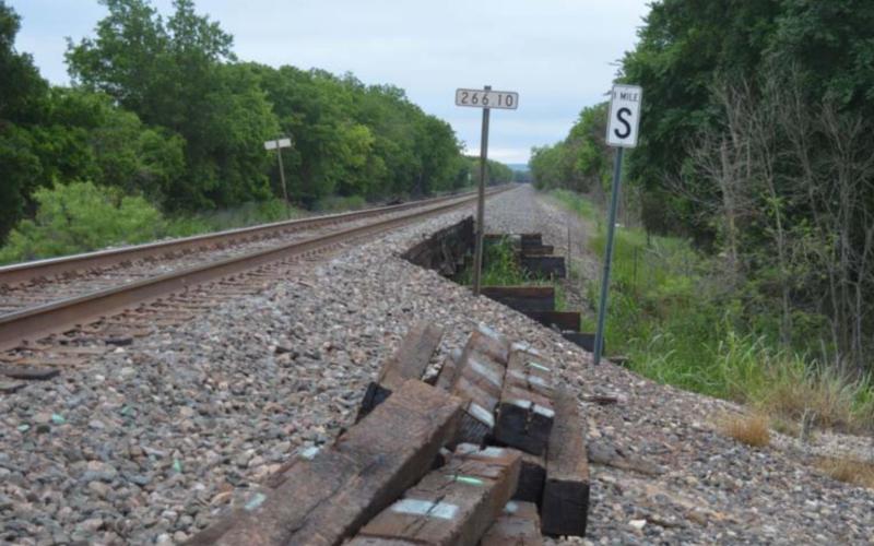 BNSF Railway will close a section of Farm-to-Market Road 1715 just north of Sulphur Creek on Friday to perform maintenance on the railroad crossing JEFF LOWE | DISPATCH RECORD