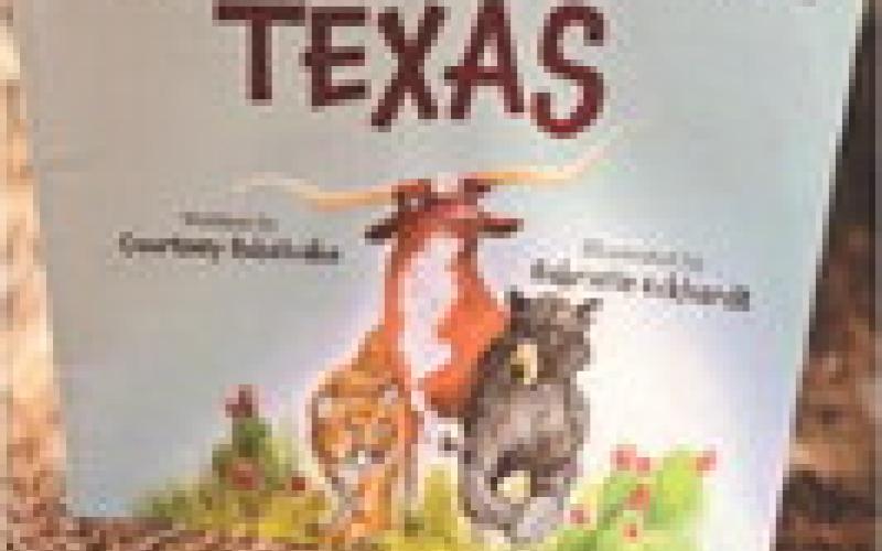 The front cover of Courtney Rubalcaba’s newly published children’s book is vibrant and inviting. COURTESy PHOTO