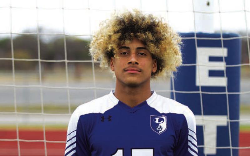 Name: Jaden McElwain Class: Sophomore Sport: Soccer and Football Favorite Movie: Cars 2 Favorite Midnight Snack: Ice Cream Favorite Social Media: Instagram Main Goal This Season: Score a goal