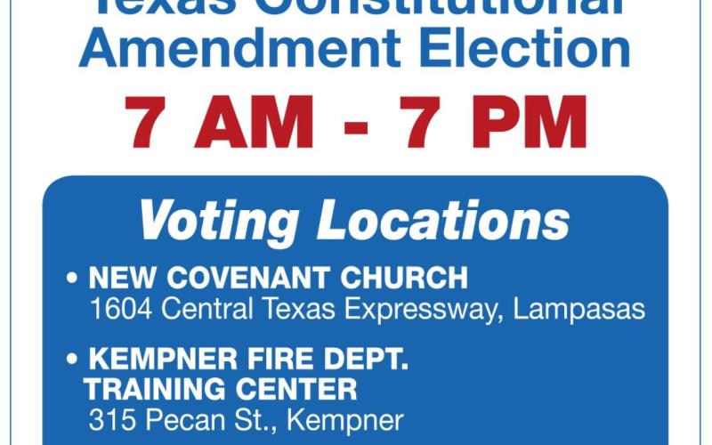 Amendment election is Nov. 2