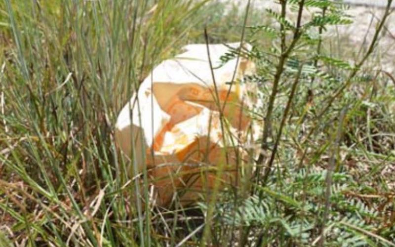 Discarded trash sits along County Road 2001, where county officials said illegal dumping has been a problem.MONIQUE BRAND | DISPATCH RECORD