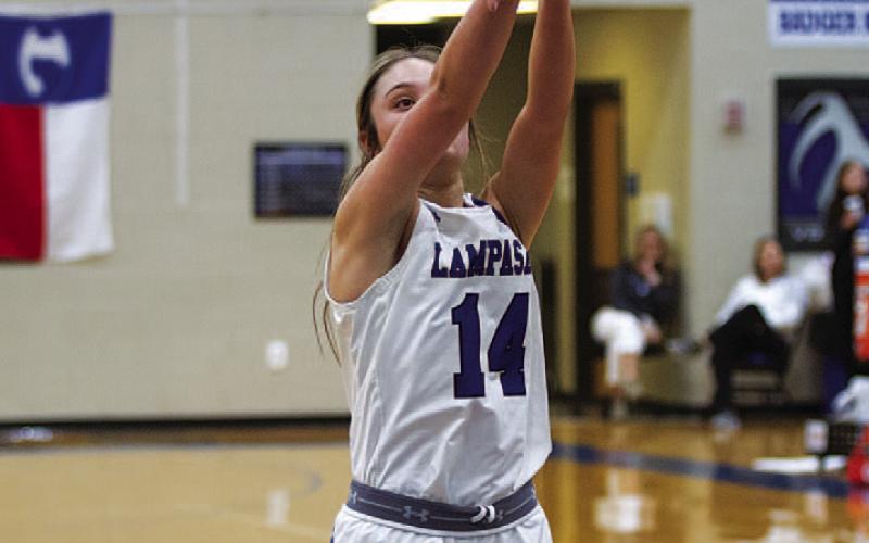 HUNTER KING | DISPATCH RECORD Morgan Bobo releases a free throw.