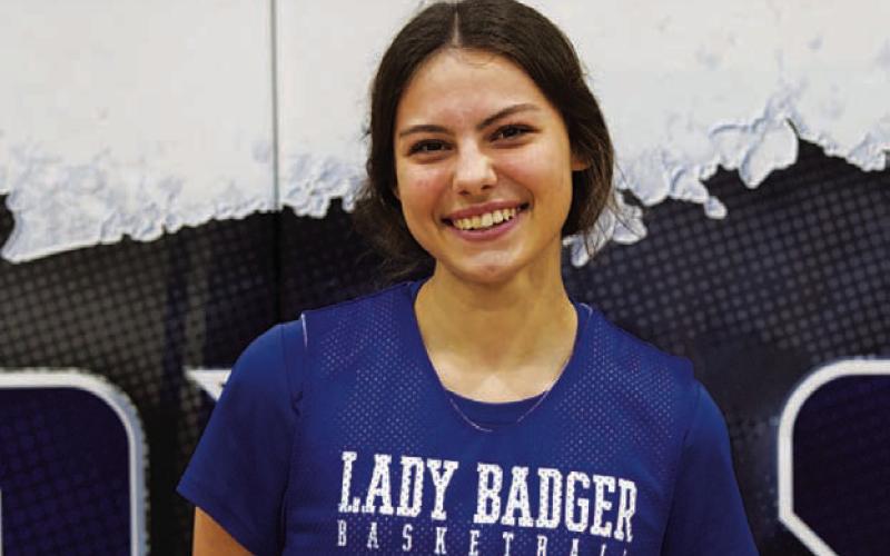 Name: Chloe Thorp Class: Senior Sport: Basketball and Track Favorite School Subject: On Ramp Biology Favorite Vacation: London One Person To Meet: Glen Powell Main Goal This Season: Be a demon on the court