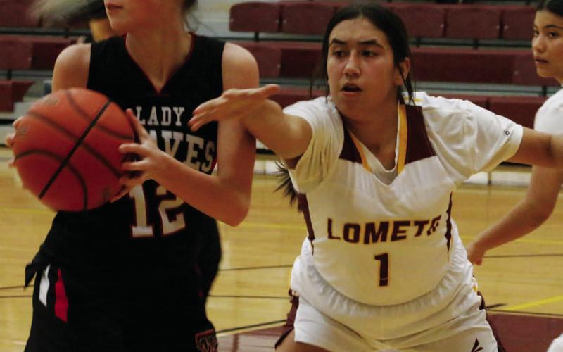 Mia Crain leads a young group of Lady Hornets into a tough district. FILE PHOTO