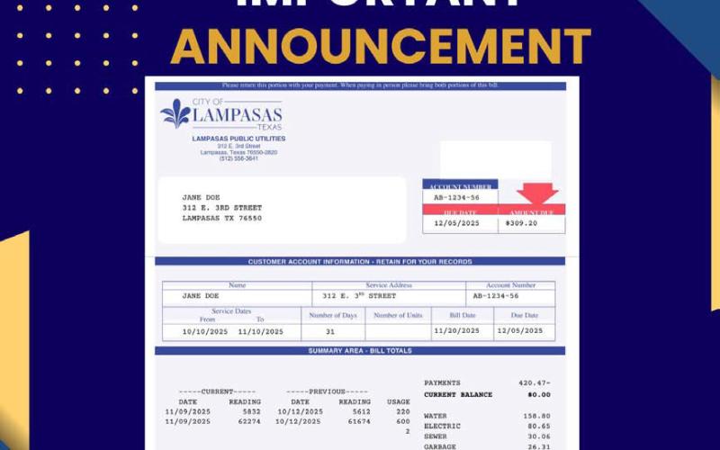 City of Lampasas makes switch