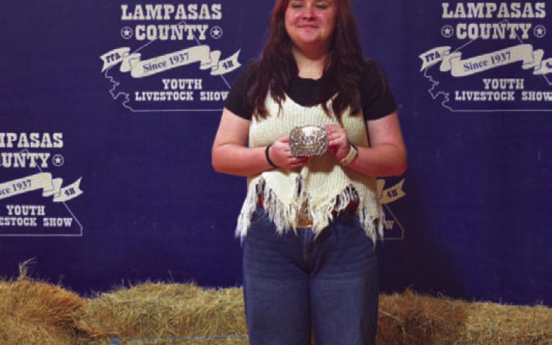 Sara Lusty was presented with the Buddy Perry Award. ERICK MITCHELL | DISPATCH RECORD