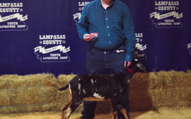 Intermediate Showmanship honors went to Carson Kluck in the dairy goat division. ERICK MITCHELL | DISPATCH RECORD