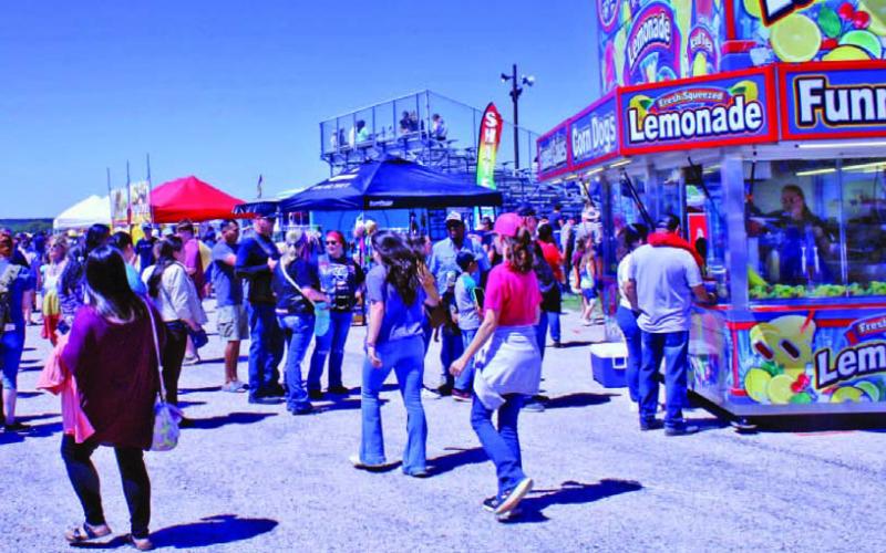 Festival-goers from all around came to experience the Diamondback Jubilee. MASON HINES | DISPATCH RECORD