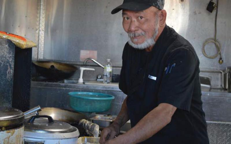 Chef Quan Wong cooked his Chinese cuisine in a food truck over the summer of 2024. erick mitchell | dispatch record