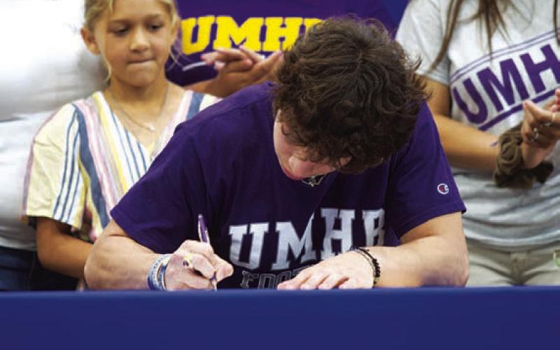 Ethan Moreno will be playing for UMHB next fall. HUNTER KING | DISPATCH RECORD