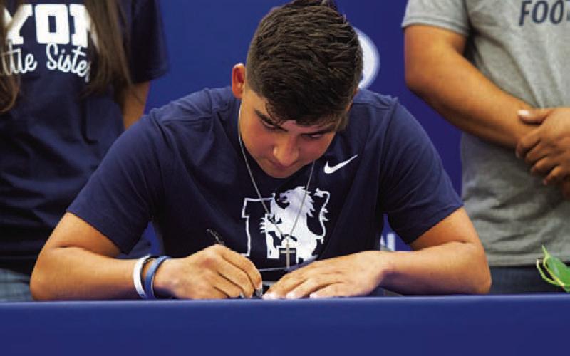 David Flores is headed to Lyon College to continue his career. HUNTER KING | DISPATCH RECORD