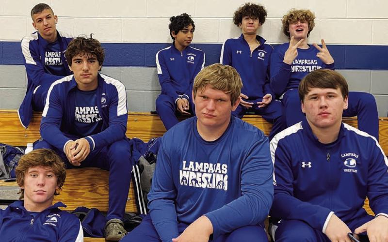Lampasas comes away with several victories in first wrestling meets