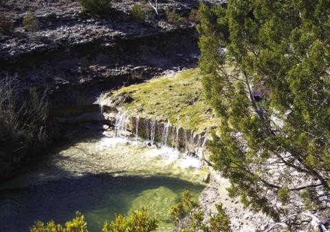 Early-day Spaniards would often corral wild mustangs in a water-carved gully. Publisher Ryan Murray will offer a presentation on these arroyo caballos and other topics that include Lampasas history when he speaks Oct. 28 at the Lampasas Public Library. COURTESY PHOTO