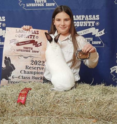 	Taking reserve champion