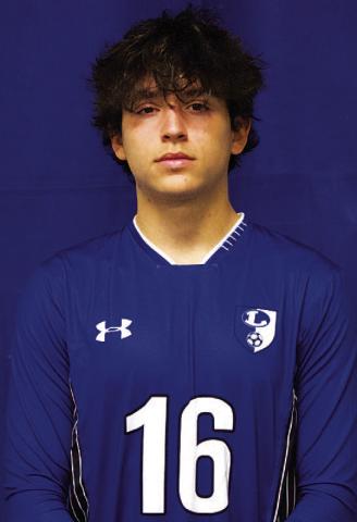 Name: Syris Johnsen Class: Senior Sport: Soccer Favorite Teacher or Coach: Mr. Brayton Favorite Place in Lampasas: Dairy Queen One Person You Look Up To: Coach Burnside Main Goal This Season: Play to my best ability