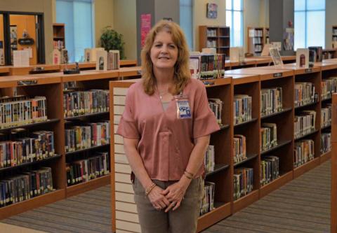 erick mitchell | dispatch record Lampasas CTE Director Julie Salvato will step down at the end of the month after spending 22 years in the school district.