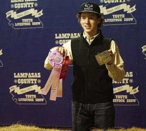 Kord Bumpus garnered reserve champion honors in the Ag Mechanics Show. ADAM BARRIOS | DISPATCH RECORD