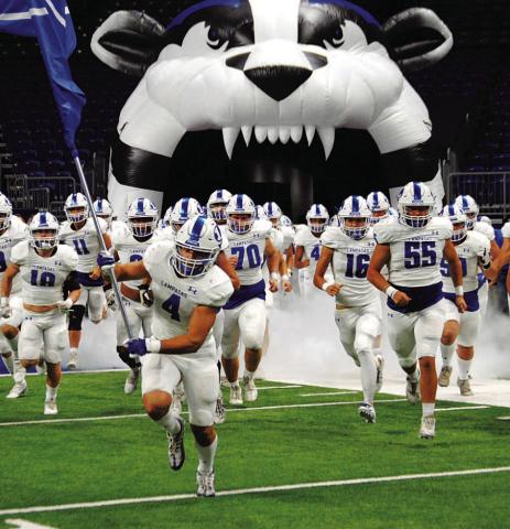 Badger football competed in the playoffs for the fifth consecutive season in 2022. FILE PHOTO