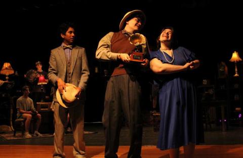Practicing for One-Act Play competition