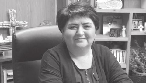 Christina Marez, pictured in her office, has worked for the city for 28½ years and will retire this month from her city secretary position. MADELEINE MILLER | DISPATCH RECORD