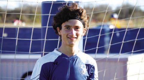 Name: Tyler Ecker Class: Sophomore Sport: Soccer, Tennis, Cross Country and Track Role Model: Successful People Favorite Thing to Eat: Honey Buns One Place to Travel: Italy Favorite Music Genre: Country