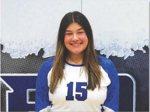 Name: Dani Schuricht Class: Junior Sport: Volleyball Favorite Movie: Mulan Favorite Midnight Snack: Popcorn Favorite Social Media: TikTok Main Goal This Season: Get Better