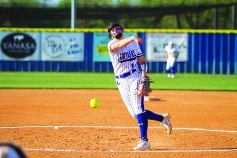 Brooklyn Farmer is expected to be the Lady Badger’s starting pitcher for game one of the playoff series. 