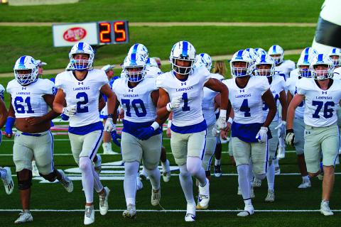 Bryson Roberts (2), and Ty Johnson (1) will lead the Badger offense against Lorena.