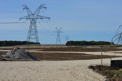 The site of the future Thomas Cameron BESS along County Road 2275.The facility is one of several planned for Lampasas County, according to ERCOT. ERICK MITCHELL | DISPATCH RECORD