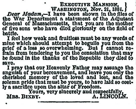The Boston Evening Transcript, Nov. 25, 1864. COURTESY PHOTO