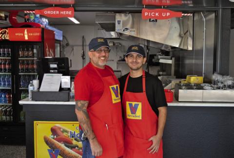Douglas Ingraffia, at left, is pictured with his son, Joseph Ingraffia. ERICK MITCHELL | DISPATCH RECORD