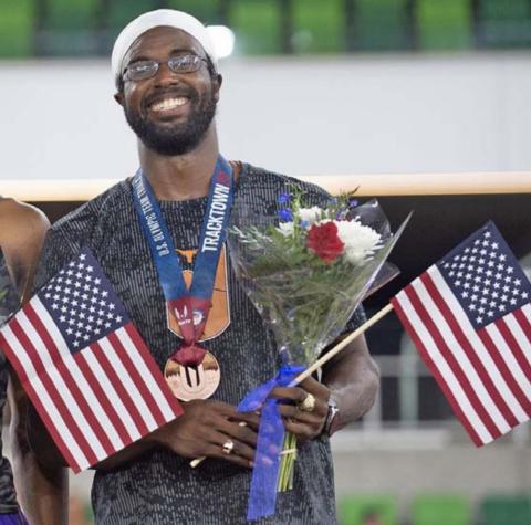 Steffin McCarter will compete in the long jump at the Olympics. COURTESY PHOTO