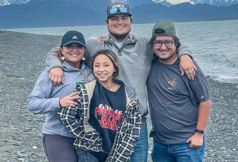 The Muse family: Regina, Joleigh, Klein and Ethan, pictured left to right. courtesy photo