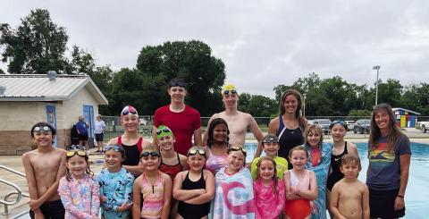 Summer swim camp held in Lampasas last three weeks