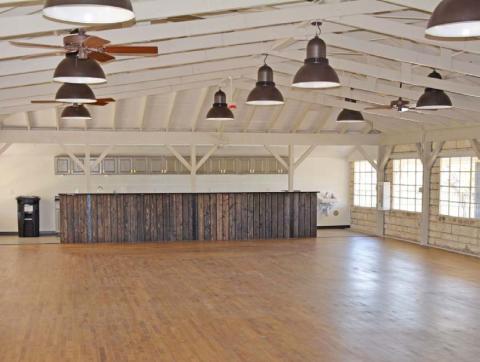HUNTER KING | DISPATCH RECORD This view shows the inside of the Hostess House, which has undergone extensive renovation. For more photos of the historic structure and its new features, see page 3.