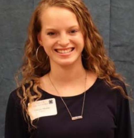 Allison Martin received the Gold Star Award, the highest honor for 4-H youth on the county level. COURTESY PHOTO