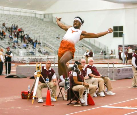 Steffin McCarter falls just short of long jump finals