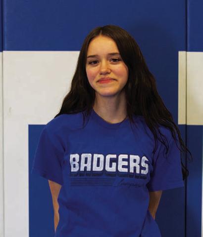Name: Katie Anthony Class: Sophomore Sport: Wrestling Favorite Teacher or Coach: Mrs. Ahlhorn Favorite Place in Lampasas: Taco Bell One Person You Look Up To: Joey Roberts Main Goal This Season: Improve conditioning