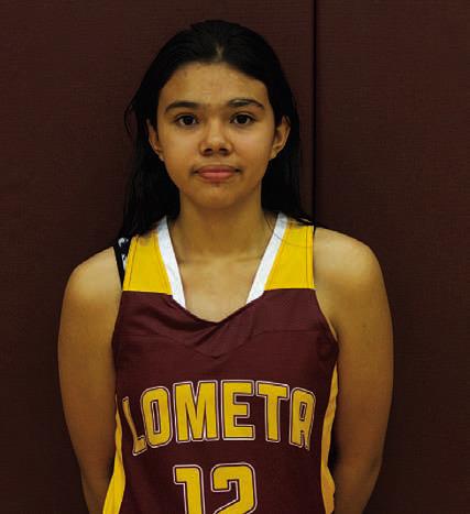 Name: Precious Hernandez Class: Freshman Sport: Basketball Favorite Movie: Avatar: The Way of Water Favorite Midnight Snack: Hot Chips Favorite Social Media: None Main Goal This Season: Learn new things