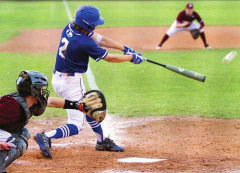 Over two games last week, Elijah Stanley batted 5-7, and he drove in the Badgers’ first run against Stephenville. JEFF LOWE | DISPATCH RECORD