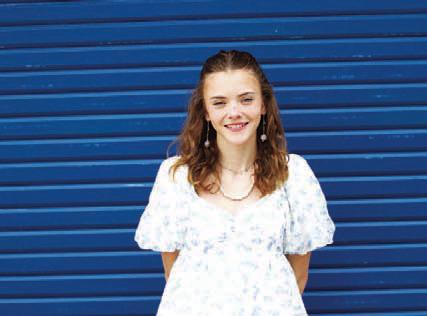 Name: Hailey Palmer Class: Senior Sport: Soccer, Cross Country, Track and Powerlifting Favorite School Subject: English Favorite Vacation: Florida One Person To Meet: Harry Styles