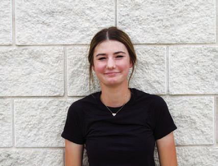 Name: Emma Clark Class: Sophomore Sport: Golf Favorite School Subject: Chemistry Favorite Vacation: Charleston, SC One Person To Meet: Jesus Main Goal This Season: Stay positive