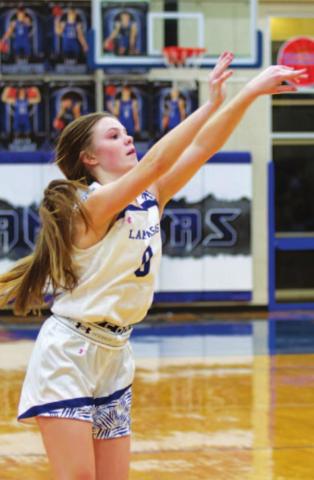 Incoming sophomore Addison Borchardt will be a leader for the Lady Badgers next season. FILE PHOTO