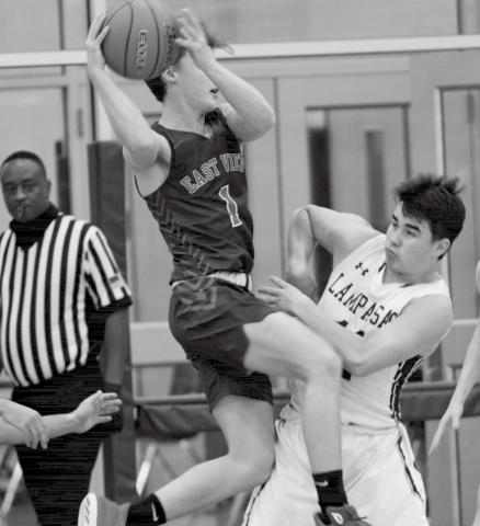 Tak Stinnett, right, is part of a well-rounded team in which every player has starting potential, coach Aaron Nuckles said. JEFF LOWE | DISPATCH RECORD