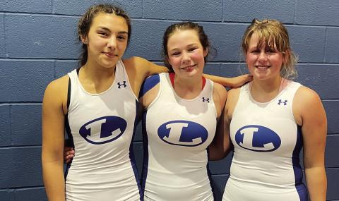 Charlie Freese, left, Jordan Winfree and Joey Roberts all placed well at the recent Centex Tournament in the Austin area. COURTESY PHOTO