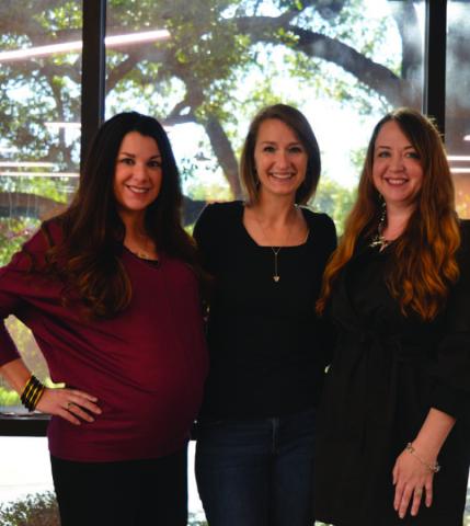 FMC Science, now known as Radiance Clinical Research, is led by, from left to right, Lauren Atkinson Garner, Dr. Vanna Gold and Mia Monroe. ERICK MITCHELL | DISPATCH RECORD